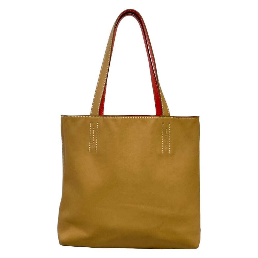 Hermès Double Sens 28 Tote Bag Natural Sable Rose Jaipur